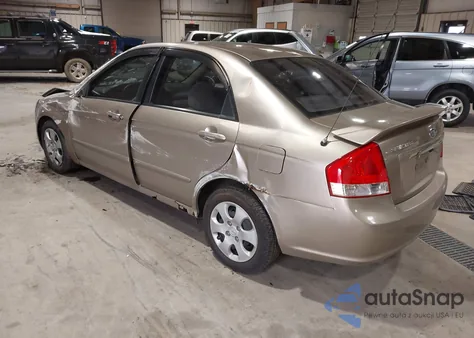 2008 Kia Spectra Ex z USA, uszkodzony, nr VIN KNAFE122585534168